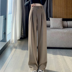 High-Waist Wide-Leg Pants – Elegant & Versatile - Viva Bella