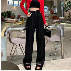 High-Waist Wide-Leg Pants – Elegant & Versatile - Viva Bella