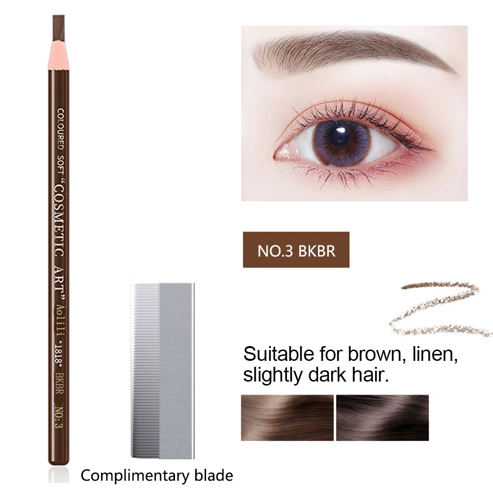 Feather Brow Pencil – Waterproof Long-Wear Definition
