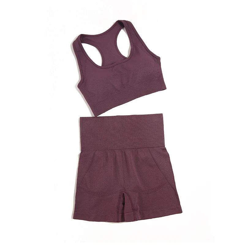 Essential Yoga Set – 2/3/4pc Seamless Gymwear