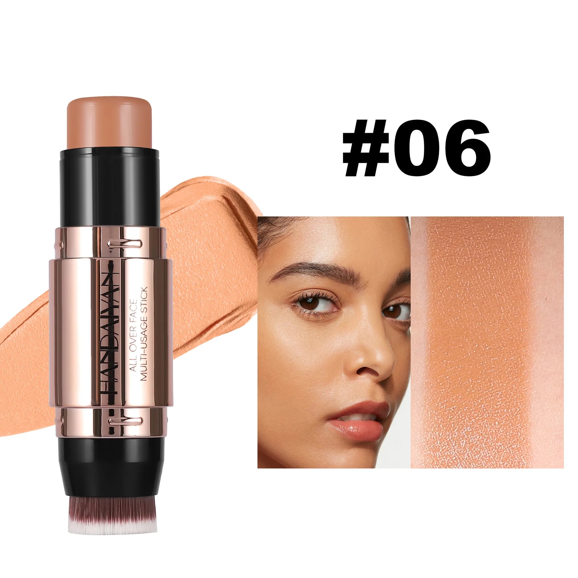 Double Head Highlighter Stick – Smooth & Natural Glow - Viva Bella