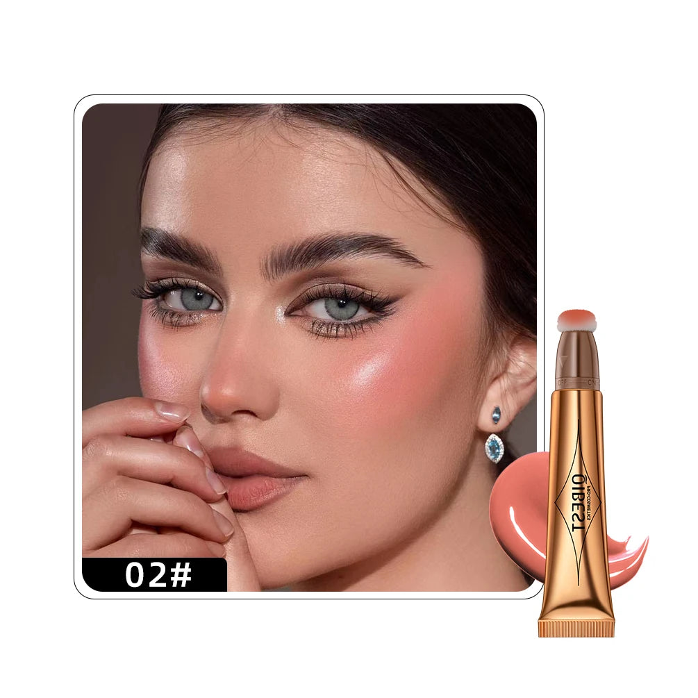 QIBEST Cushion Contour – Soft Glow Liquid Blush