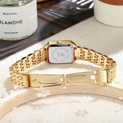 Stainless Steel Strap Watch - Viva Bella