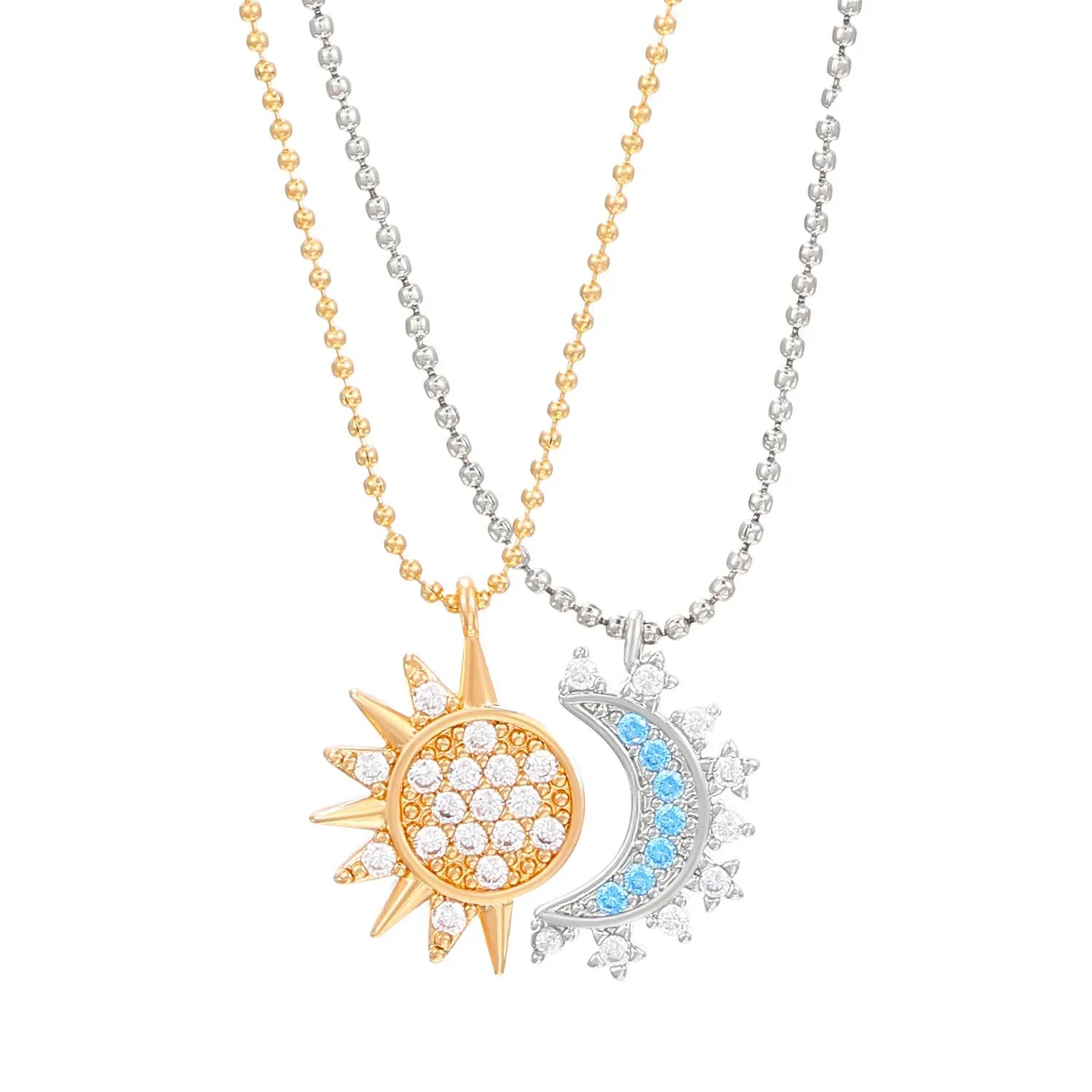 Sparkling Moon Sun Star Ring - Viva Bella