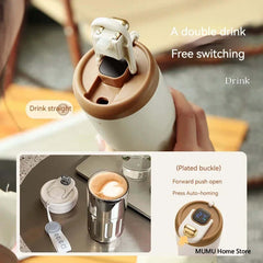 Smart Thermos Bottle – LED Temperature Display (450ml) - Viva Bella