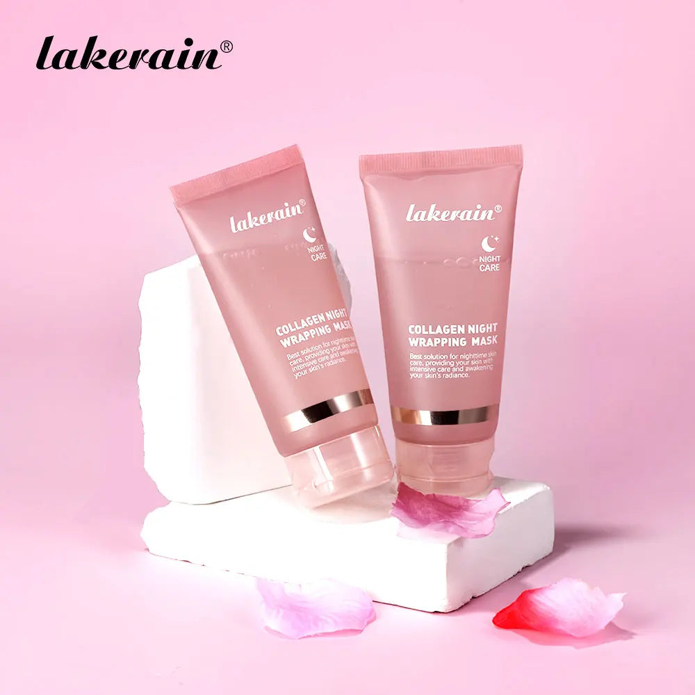 Korean Deep Collagen Mask Peel Off Mask Face Anti Wrinkle Lifting  Skin Care Masks Bio Pack Night Wrapping Woman Overnight Skin - Viva Bella