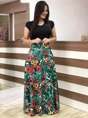 Floral Print Swing Dress – Summer Style for Effortless Elegance - Viva Bella