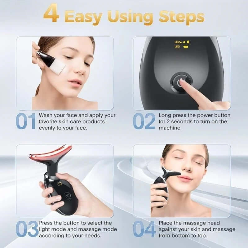 Color Vibrating Neck Device - Viva Bella