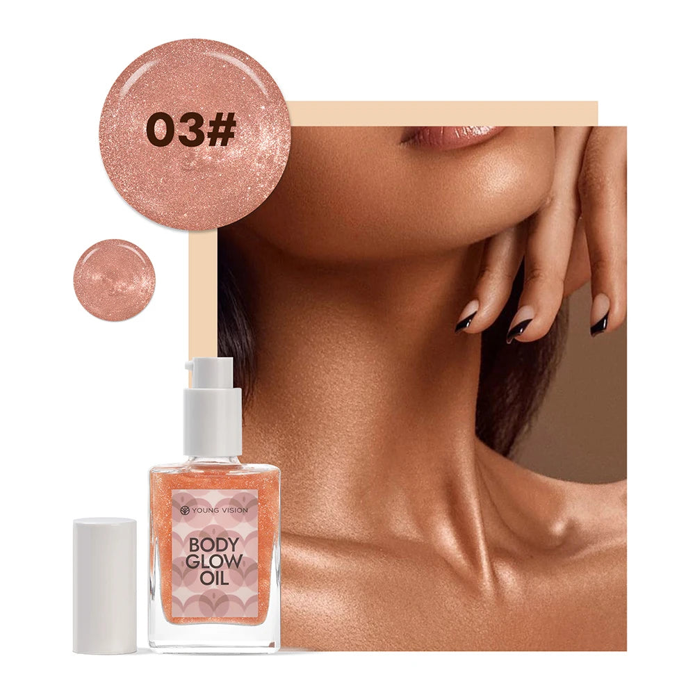 Glow Up Body Oil – Lightweight Luminous Shimmer