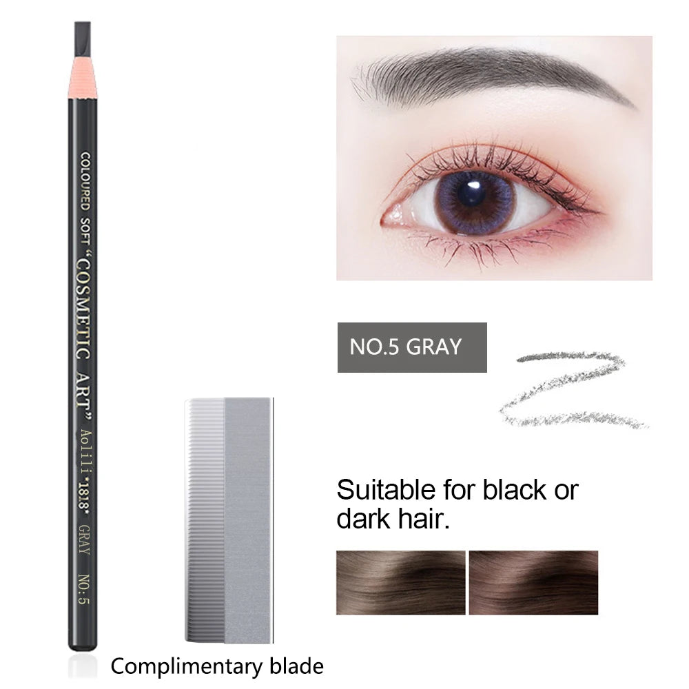 Feather Brow Pencil – Waterproof Long-Wear Definition