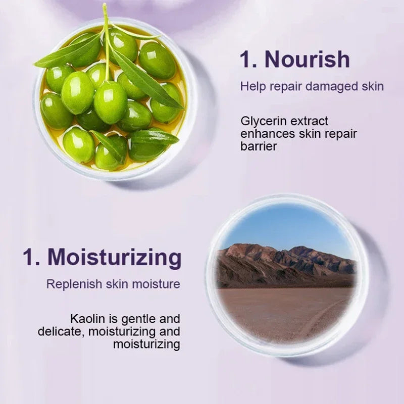 New Hot Green Tea Solid Cleansing Mask Dispel Acne Blemish Mark Remove Blackhead Acne Hydrating Moisturizing Deep Cleansing Mask - Viva Bella