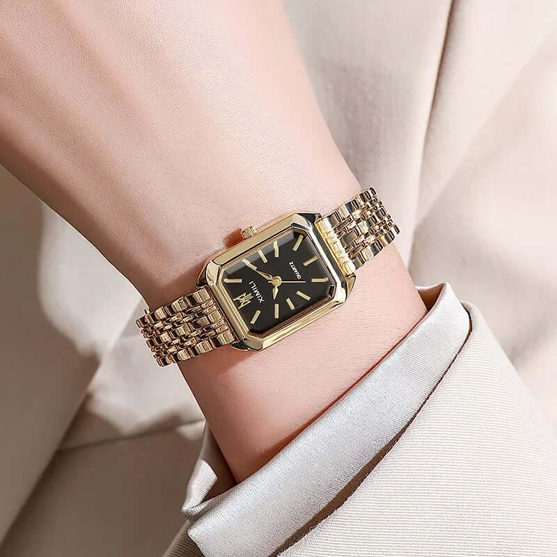 Stainless Steel Strap Watch - Viva Bella