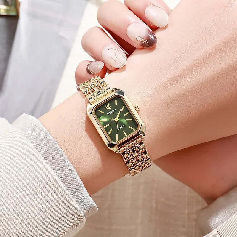 Stainless Steel Strap Watch - Viva Bella