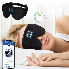 Mask For Sleep Headphones Bluetooth 3D Eye Mask Music Play Sleeping Headphones with Built-in HD Speaker - Viva Bella