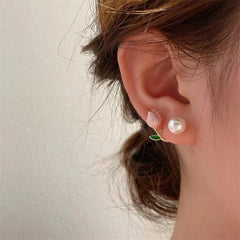 Zircon Flower Crystal Earrings - Viva Bella