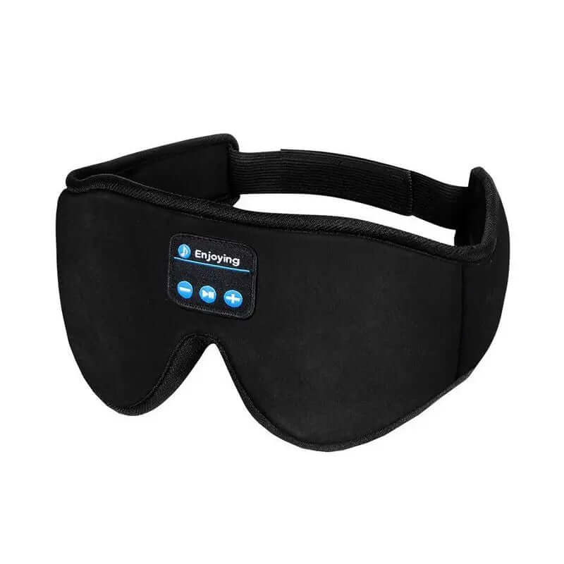 Mask For Sleep Headphones Bluetooth 3D Eye Mask Music Play Sleeping Headphones with Built-in HD Speaker - Viva Bella