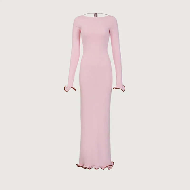 Knitted Mini Dress – Slim Fit Party Wear - Viva Bella