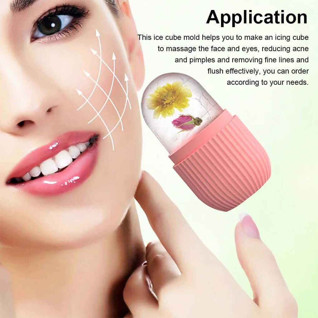 Silicone Ice Facial Roller - Viva Bella