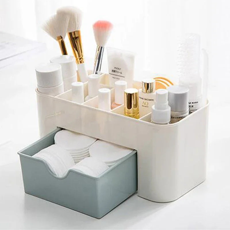 Nails Art Plastic Organizer Container Gel Polish Remover Cleaning Cotton Pad Swab Box Storage Case Decoration Accessories Tool N - Viva Bella