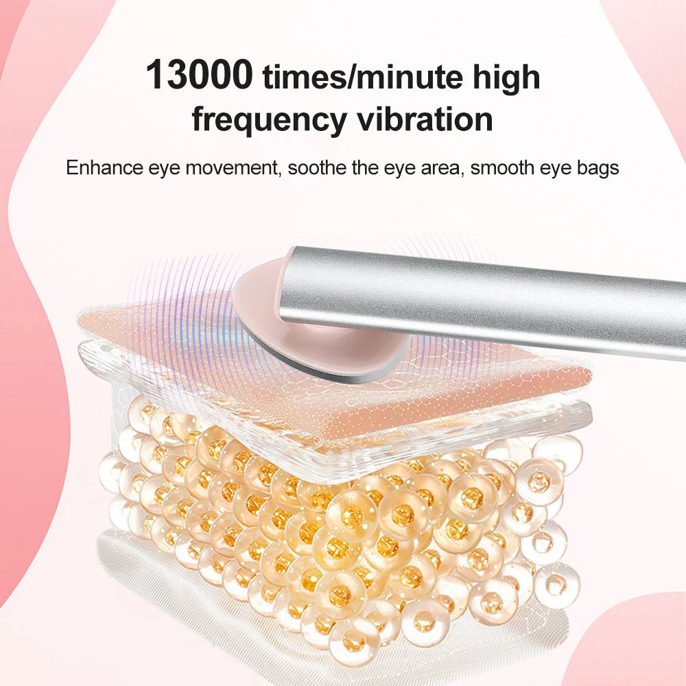 Electric Eye Massager 7 Color Eye Beauty Device Eye Anti Wrinkle Skin Lifting Pen Remove Eye Bags Dark Circles Eye Massager