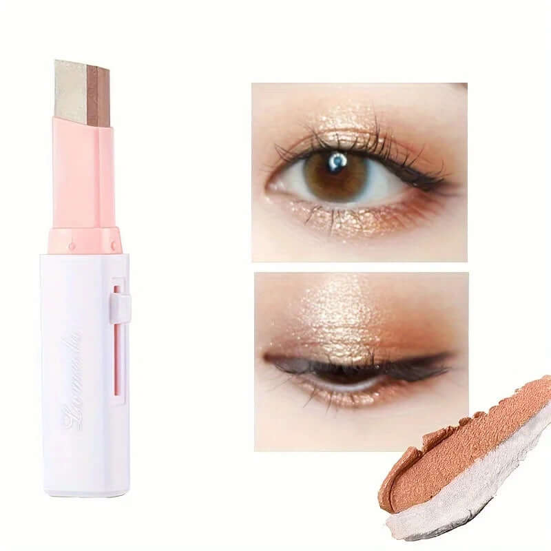 Glitter Eyeshadow Stick – Double Color Highlighter - Viva Bella
