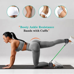Ankle Straps Resistance Bands Set - Viva Bella