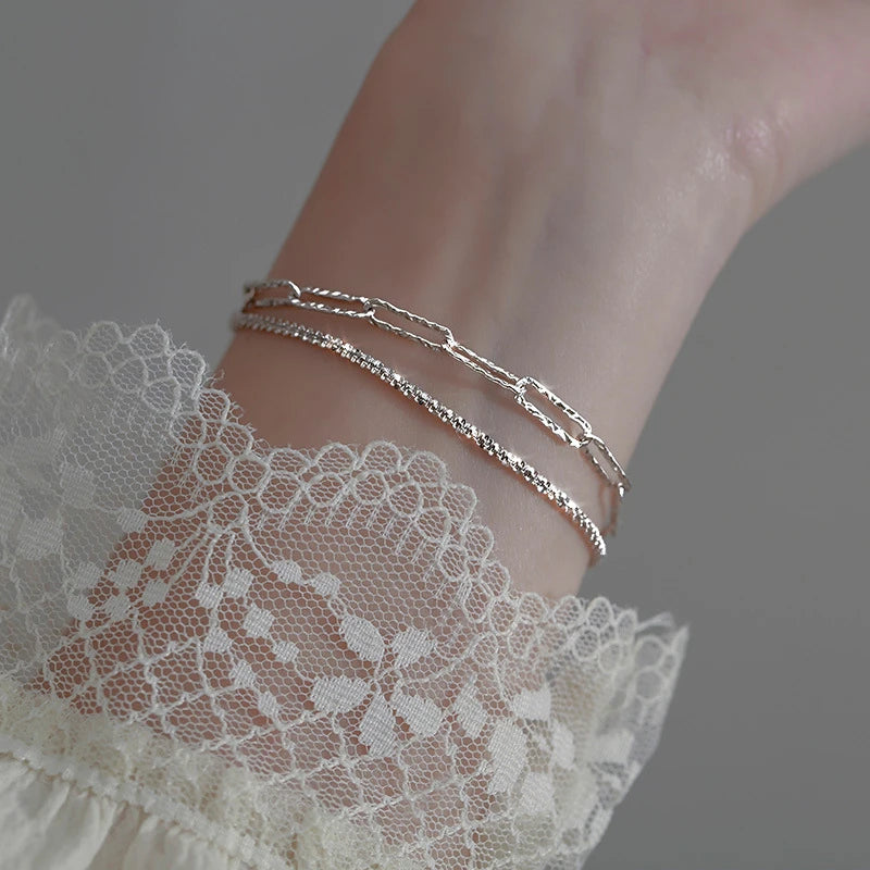 Fashion Droplet Shape Zircon Bracelet - Viva Bella