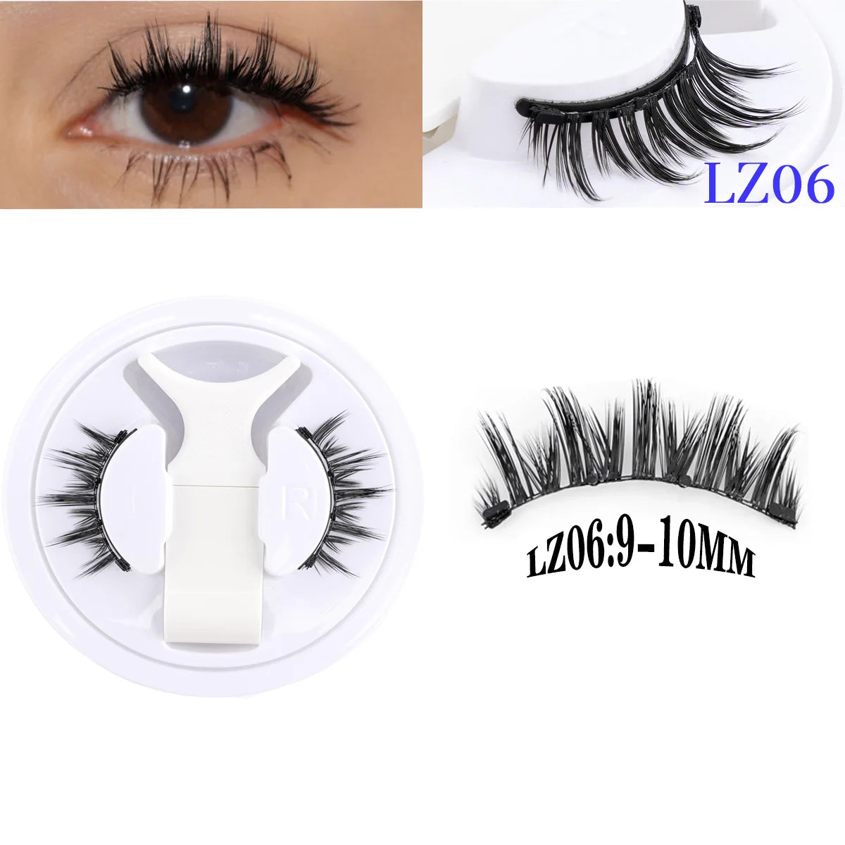 Magnetic Lashes Kit – Glue-Free, Full Volume